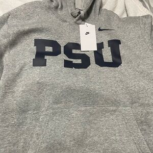 Brand new Nike Gray Penn State Hoodie Size M